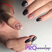 Черная классика со стразами